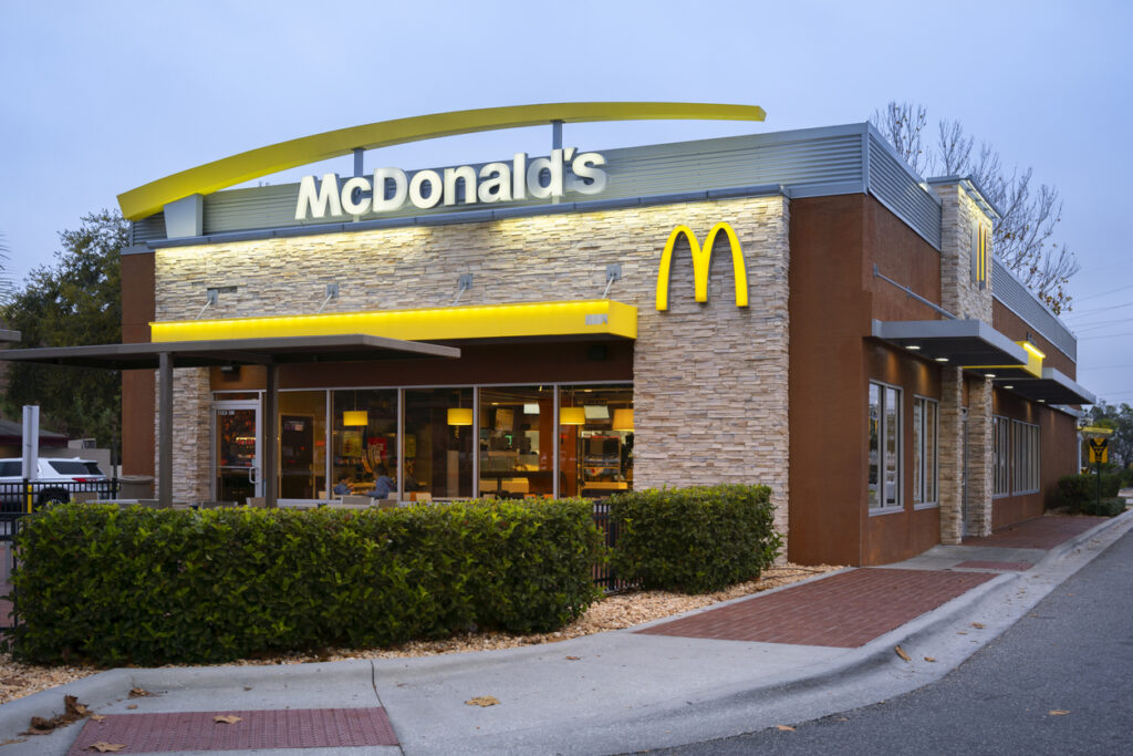 McDonalds golden arch brand